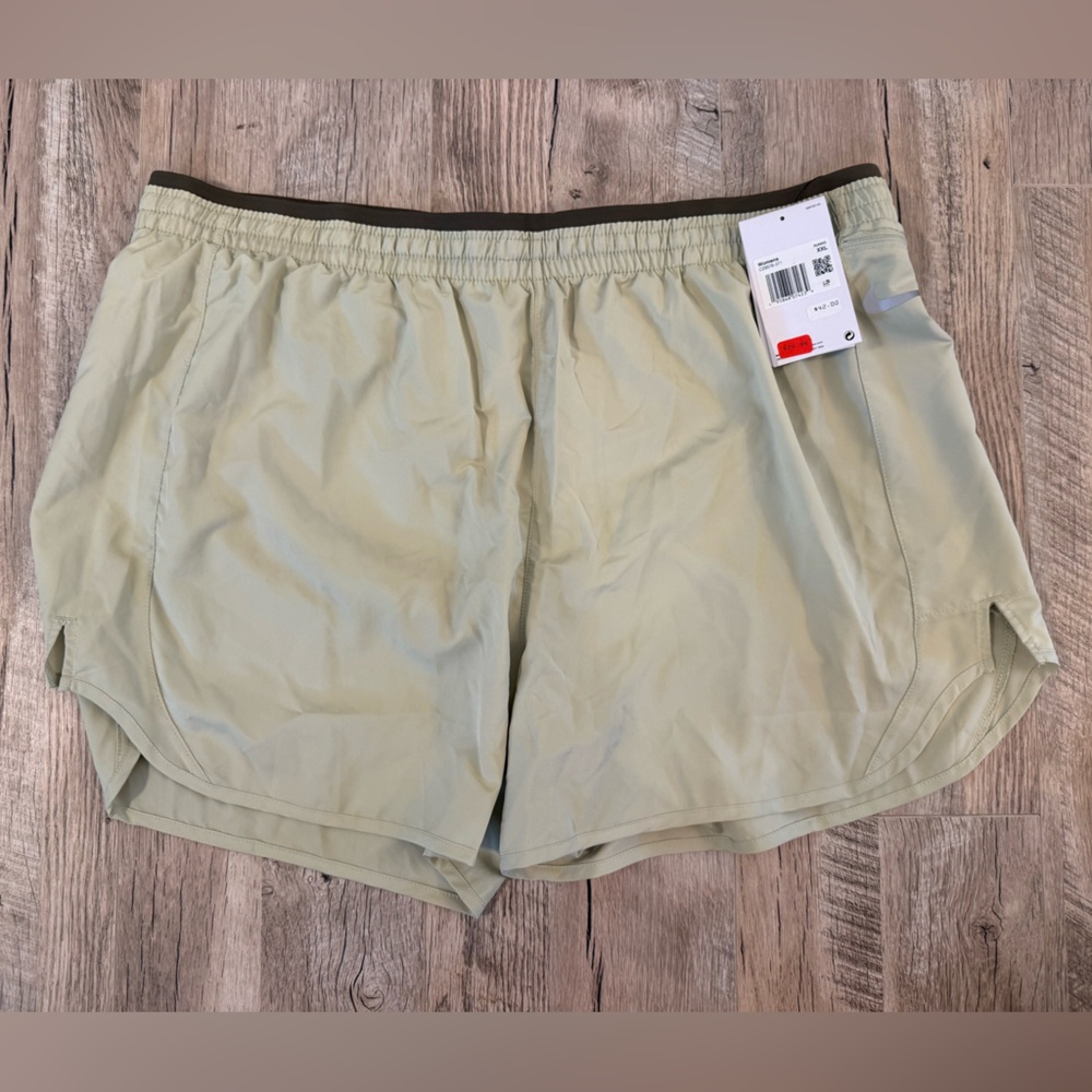 Nike Women's Light Olive Athletic Shorts